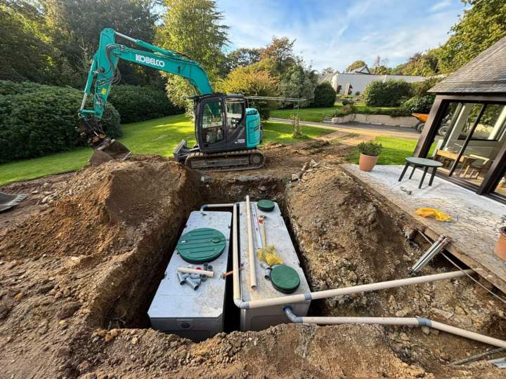 Installation de votre système de traitement des eaux