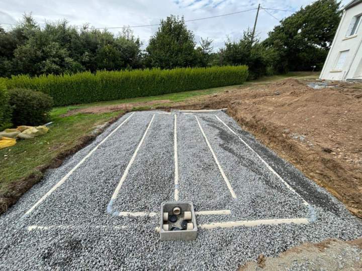 Assainissement non collectif à Dirinon