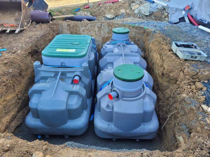 Mise aux normes de fosses Dirinon