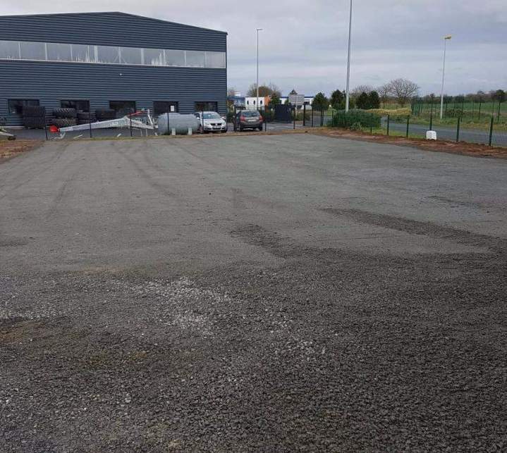 Création de parking Dirinon